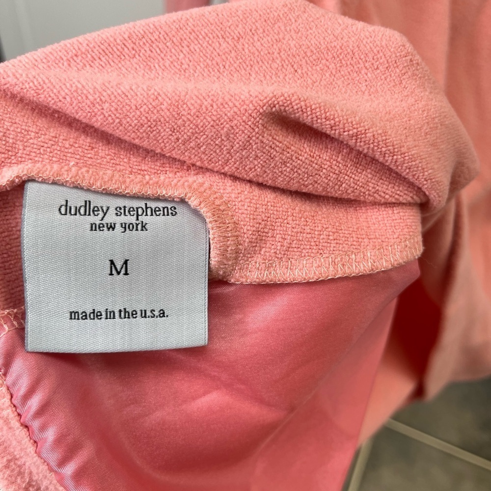 Dudley Stephens Cobble Hill Mock Turtleneck Peach Pink - Picture 3 of 5